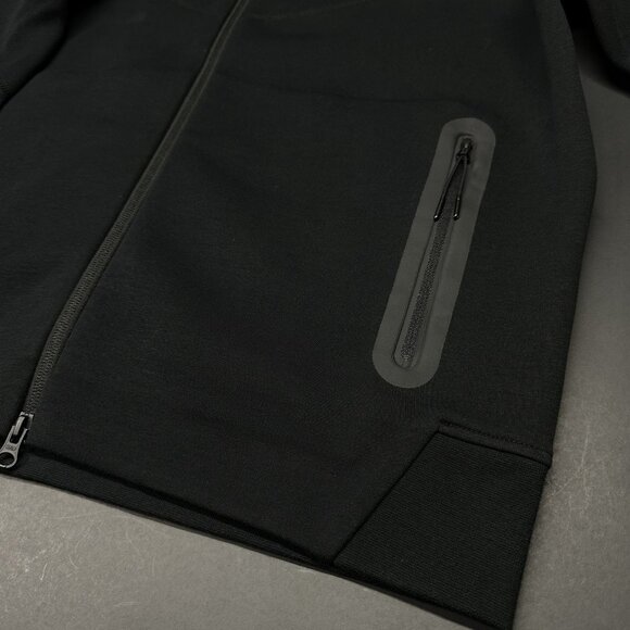 Nike Tech Fleece Full Zip Windrunner Men’s Sizes Black FB7921-010 - Picture 4 of 7